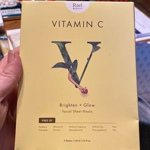 Tael Beauty Vitamin C facial sheet masks